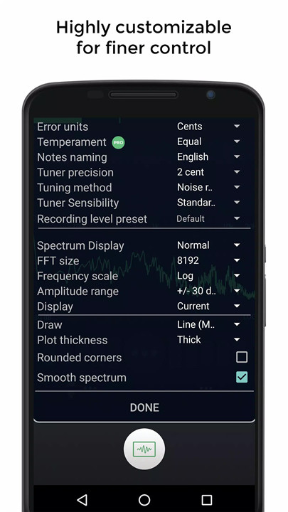 Guitar Tuner, Ukulele & Bass screenshot