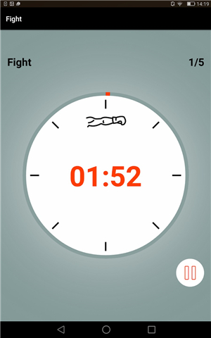 Boxing Round Interval Timer screenshot