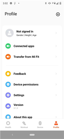 Mi Fitness (Xiaomi Wear) screenshot