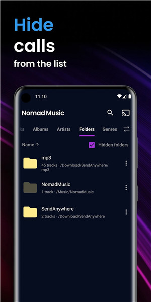 Nomad Offline Music Player screenshot