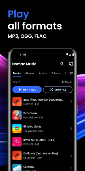 Nomad Offline Music Player screenshot