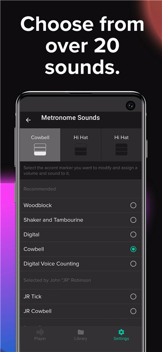 The Metronome by Soundbrenner screenshot