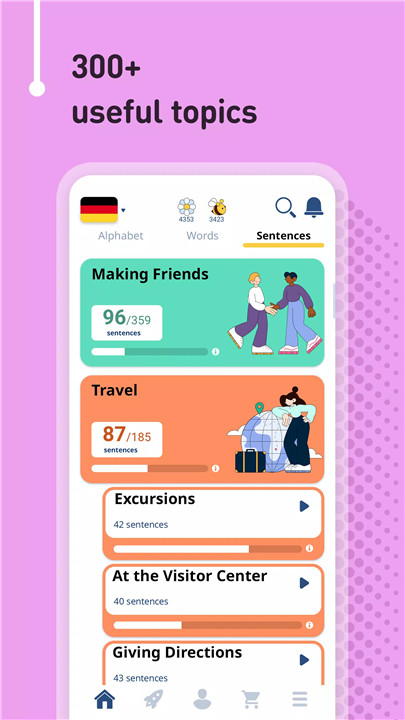 Learn German screenshot