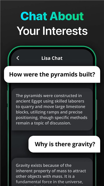 Lisa Chat: AI Bot Assistant screenshot