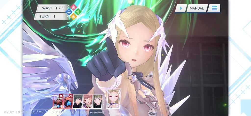 BLUE REFLECTION screenshot