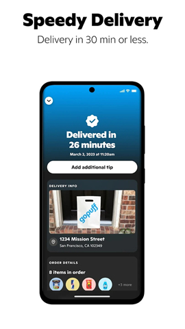 Gopuff—Alcohol & Food Delivery screenshot