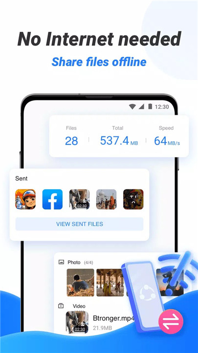 SHAREit Lite - Fast File Share screenshot