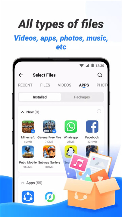 SHAREit Lite - Fast File Share screenshot