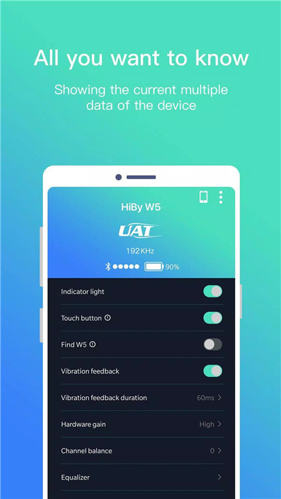 HiBy Blue screenshot