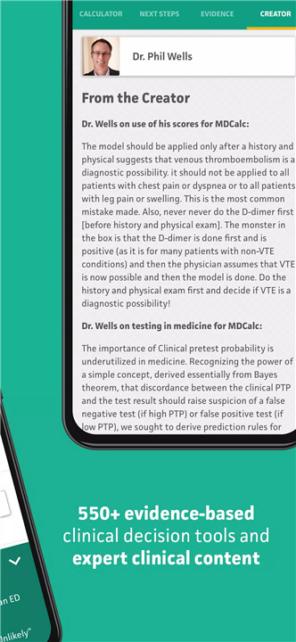 MDCalc Medical Calculator screenshot