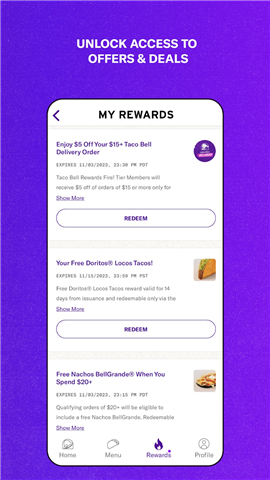 Taco Bell Fast Food & Delivery screenshot