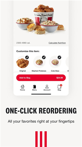 KFC US - Ordering App screenshot