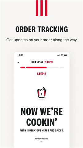 KFC US - Ordering App screenshot