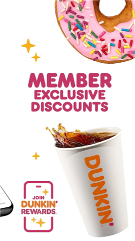 Dunkin’ screenshot