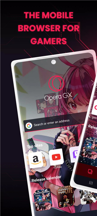 Opera GX screenshot