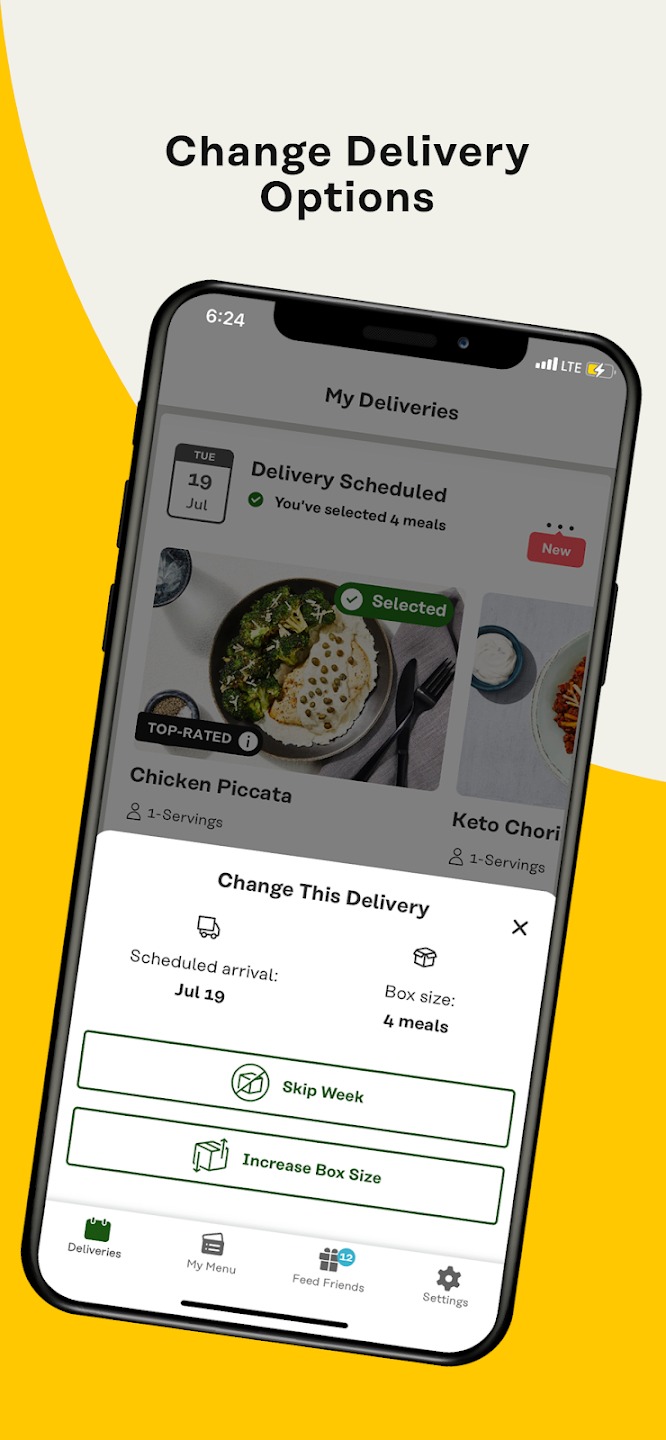 Factor_ Prepared Meal Delivery screenshot