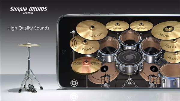 Simple Drums Rock screenshot