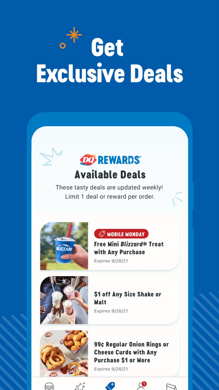 Dairy Queen® Food & Treats screenshot