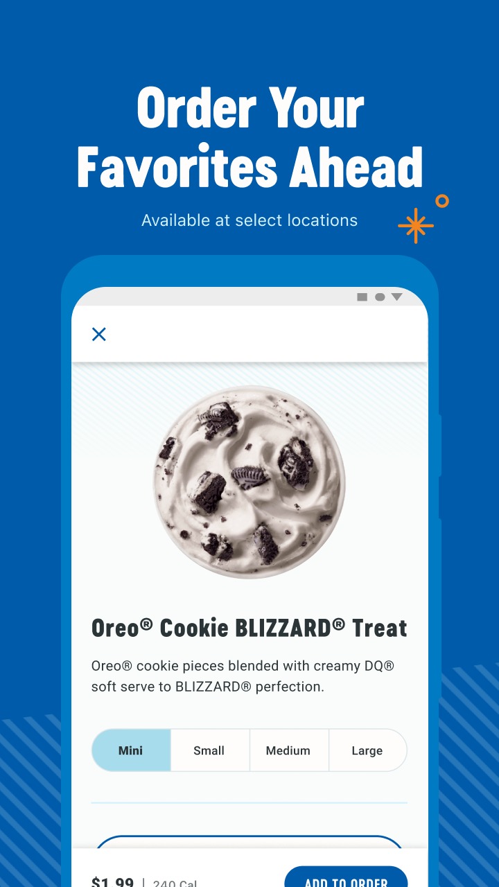 Dairy Queen® Food & Treats screenshot