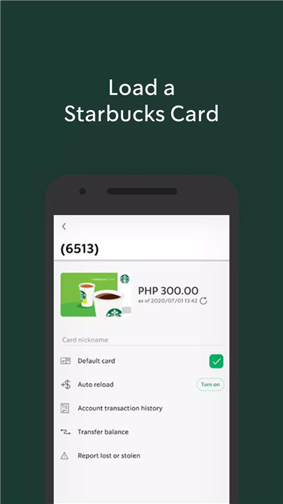 Starbucks Philippines screenshot