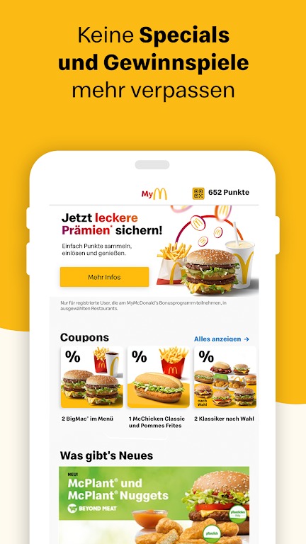 McDonalds Deutschland screenshot