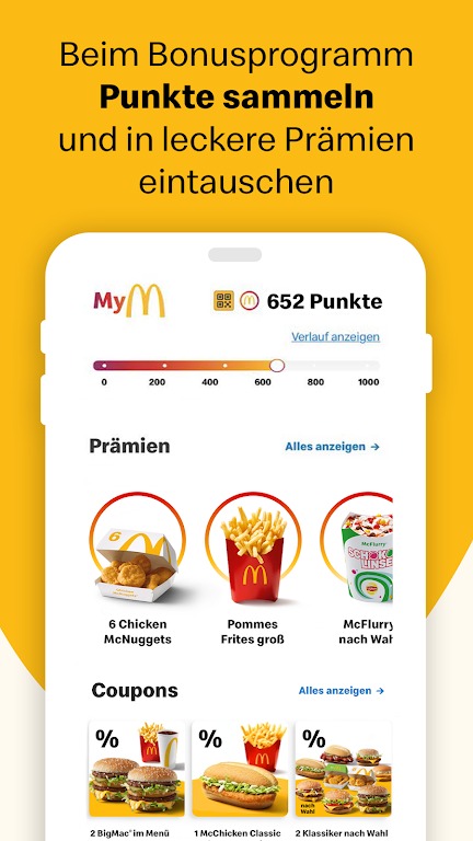 McDonalds Deutschland screenshot