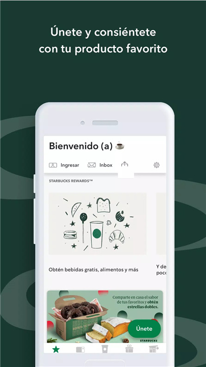 Starbucks México screenshot