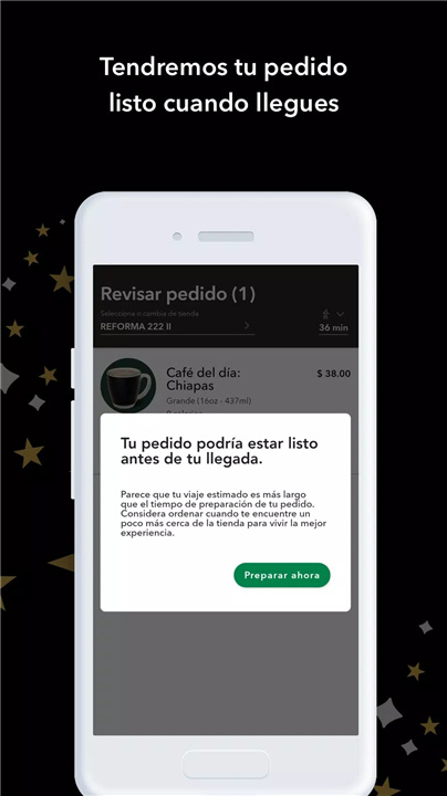 Starbucks México screenshot