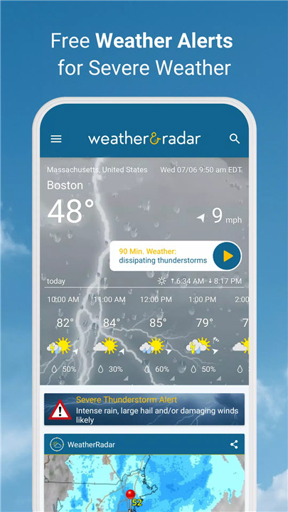 Weather & Radar screenshot