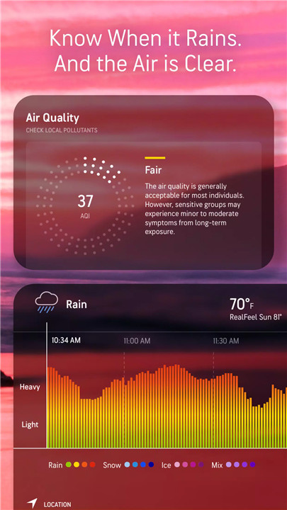 AccuWeather screenshot