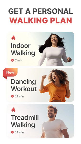 WalkFit screenshot