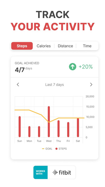 WalkFit screenshot