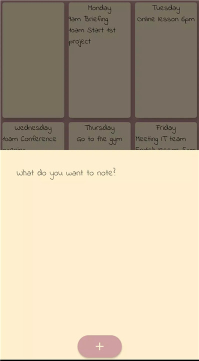 Week Planner screenshot