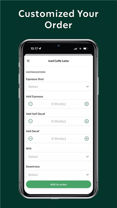 Starbucks Thailand screenshot