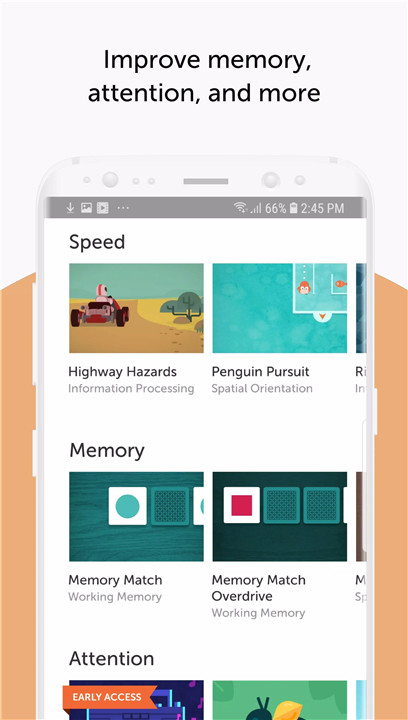 Lumosity screenshot