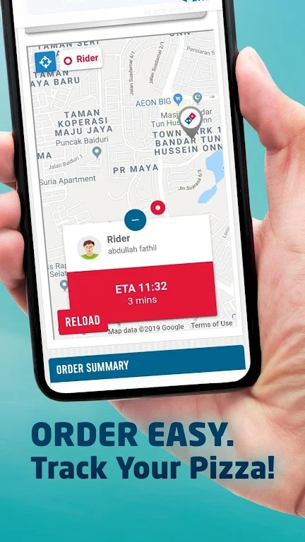 Domino Pizza Malaysia screenshot