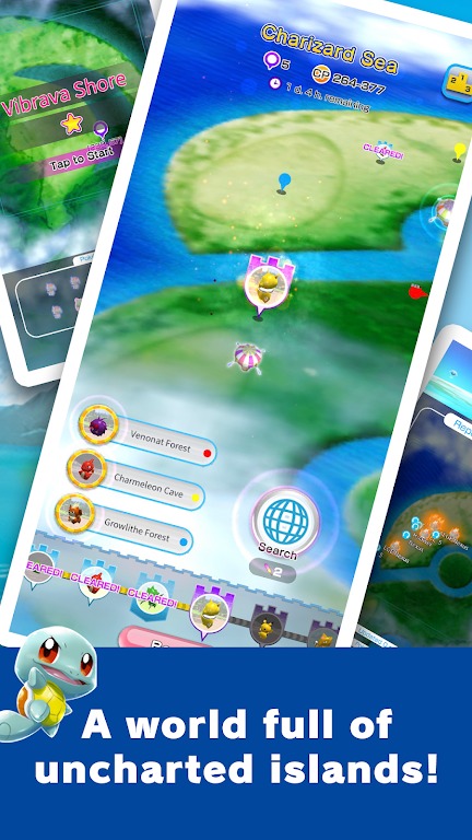 Pokémon Rumble Rush screenshot