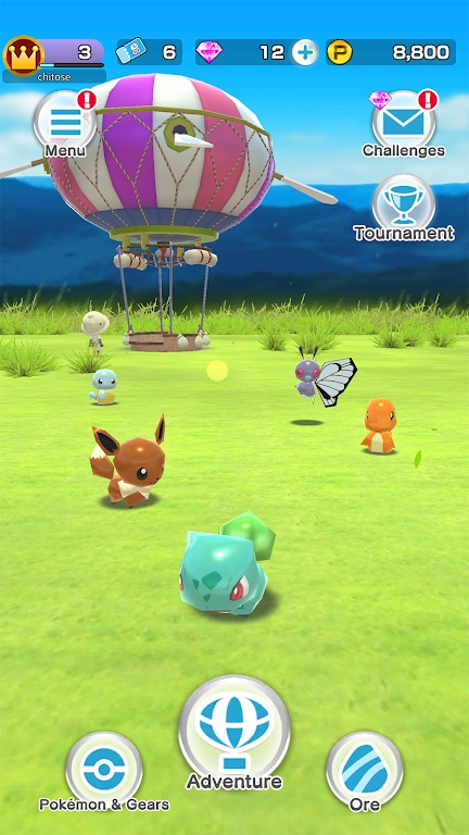 Pokémon Rumble Rush screenshot