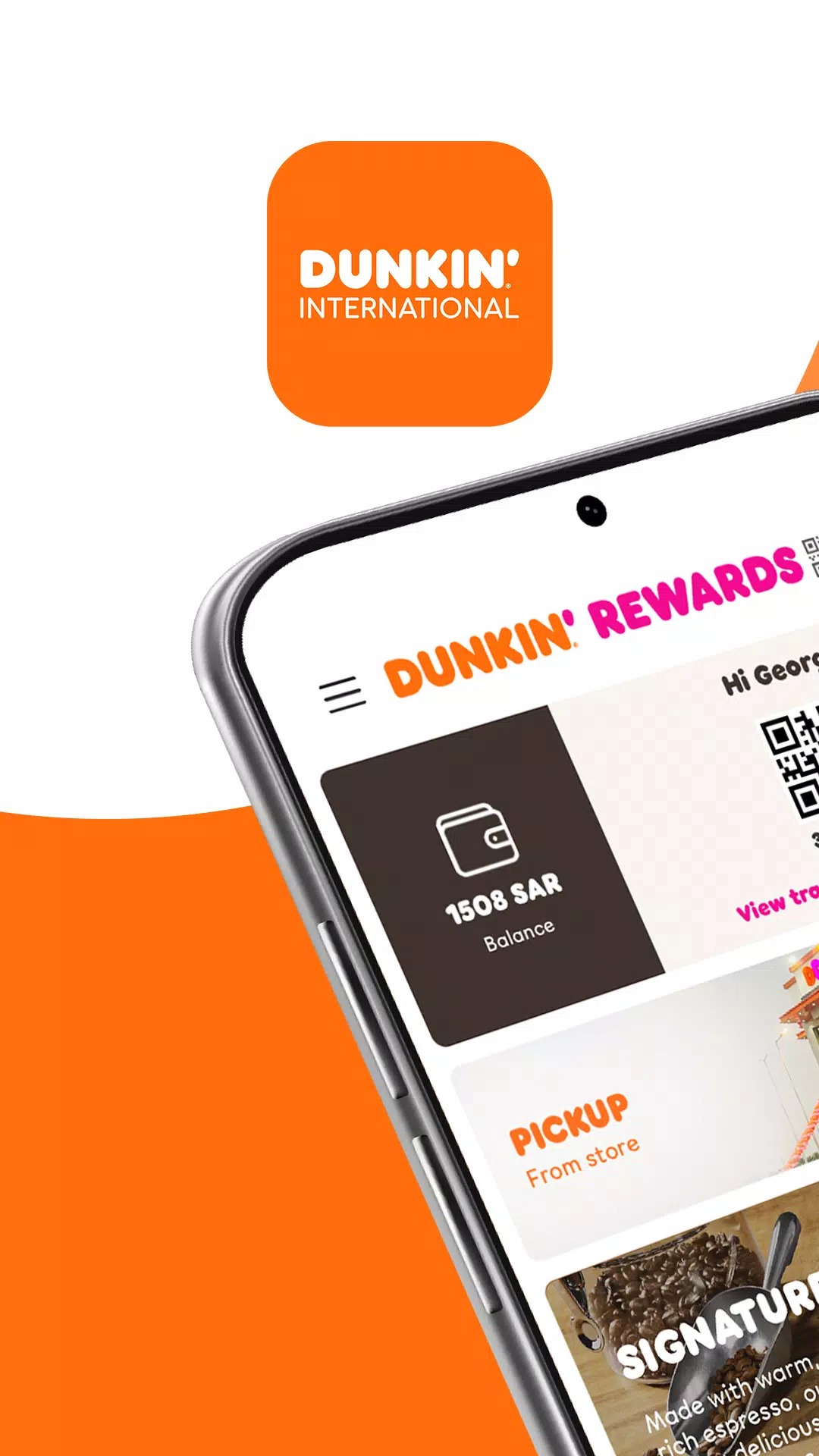 Dunkin International screenshot