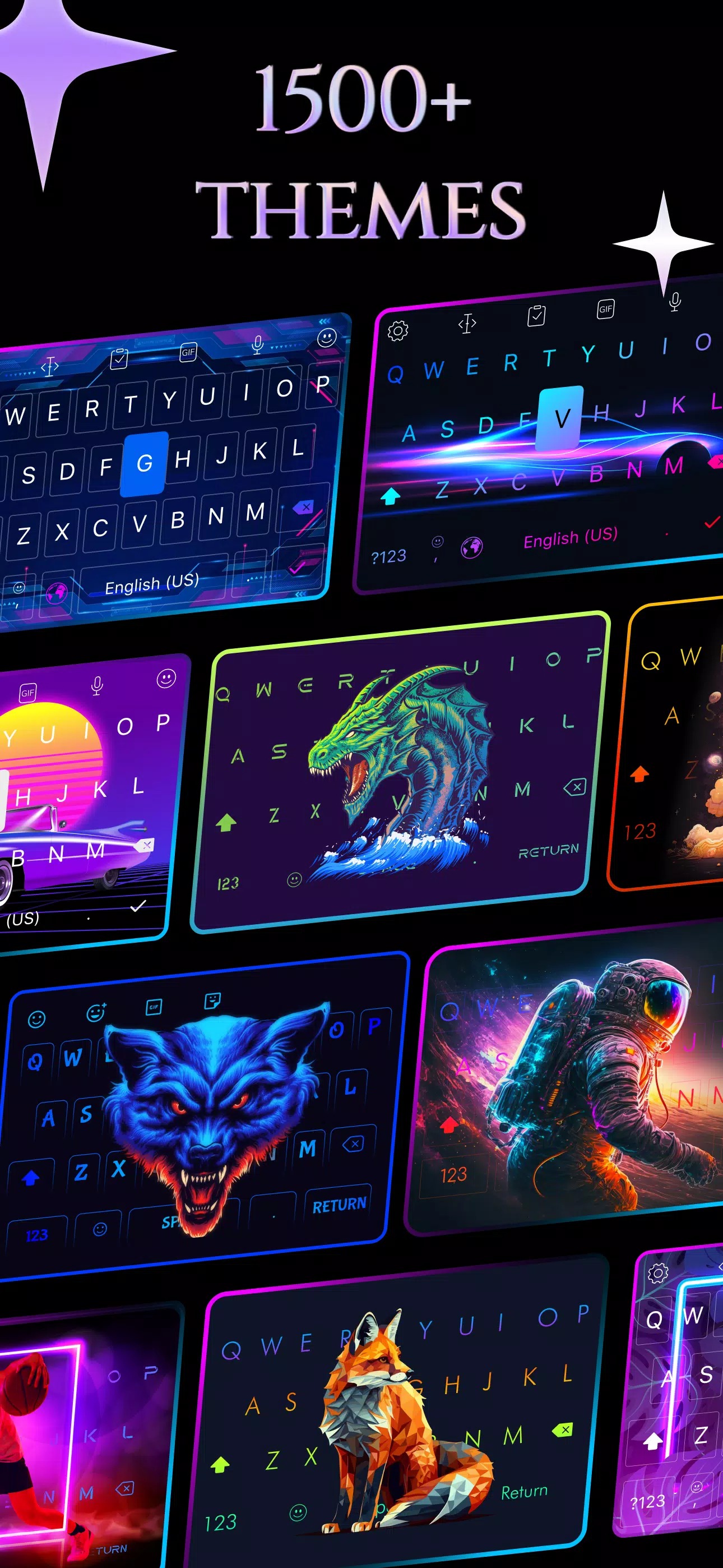 LED keyboard screenshot