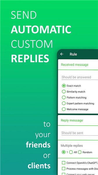 AutoResponder for WhatsApp screenshot