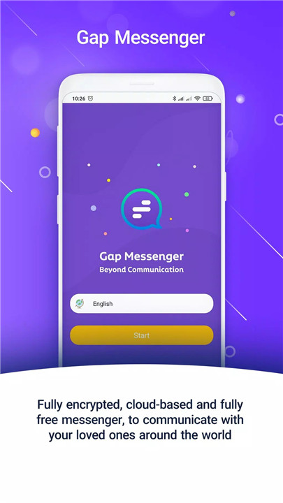 Gap Messenger screenshot