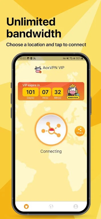 Aox VPN screenshot