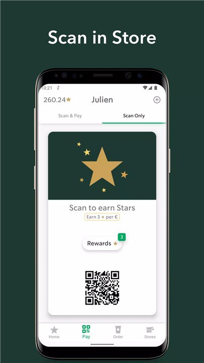 Starbucks France screenshot