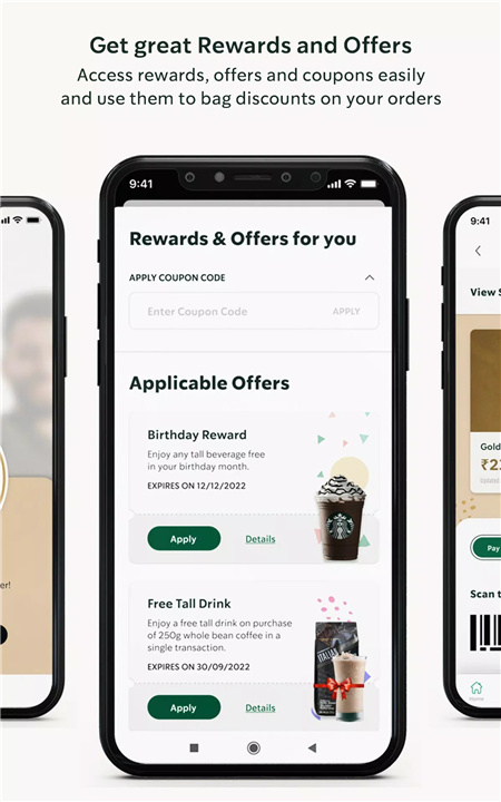 Starbucks India screenshot