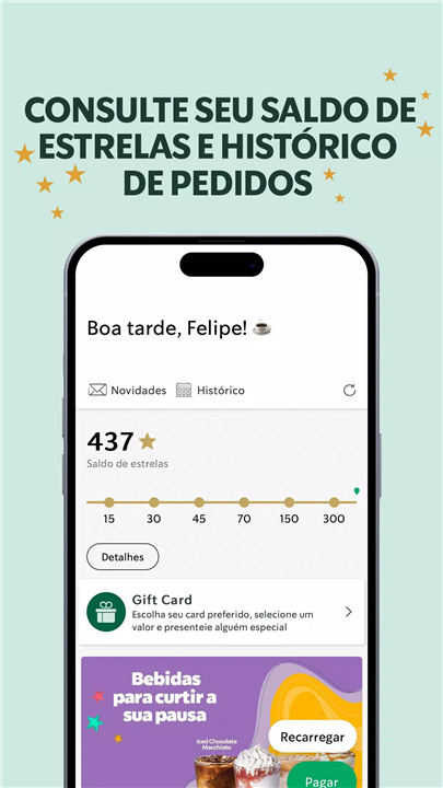 Starbucks Brasil screenshot