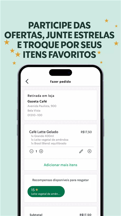 Starbucks Brasil screenshot