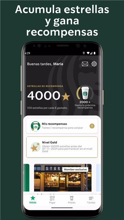 Starbucks Kuwait screenshot