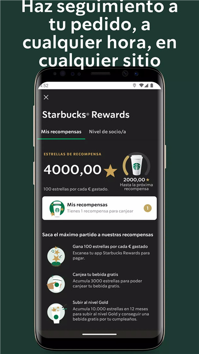 Starbucks Kuwait screenshot