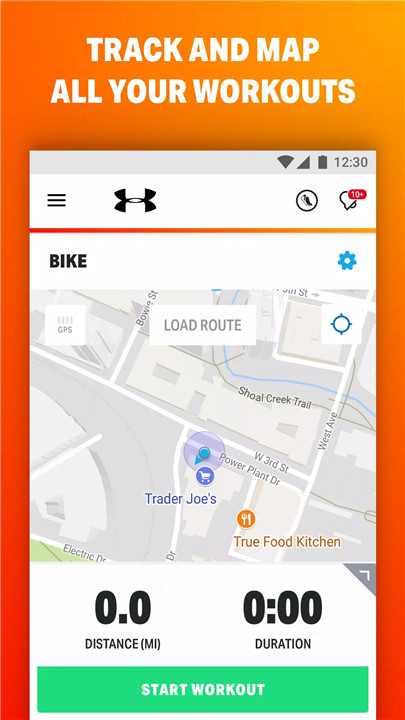 MapMyRide screenshot